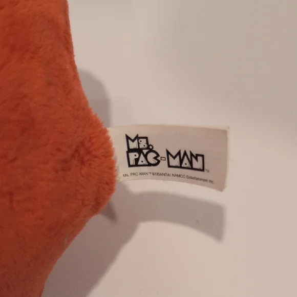 Red Ms Pac-man Ghost Plush - Picture 2 of 3